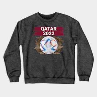 Qatar 2022, USA Soccer, Mexico, Germany, France, Football Crewneck Sweatshirt